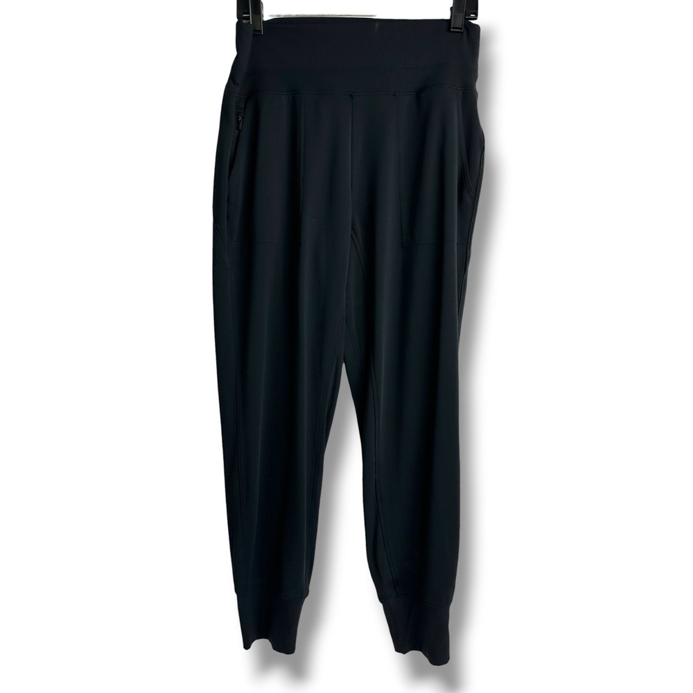 Athleta Venice Jogger Black High Rise‎ Tapered Pants Womens Size Medium